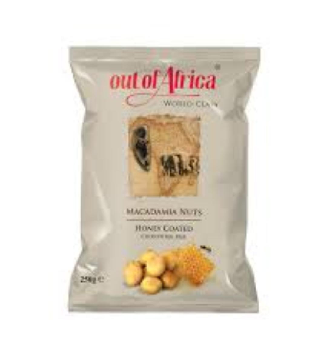 OUT OF AFRICA HONEY MACADAMIA 250G